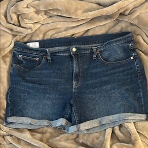 GAP Mid Rise Dark Wash Denim